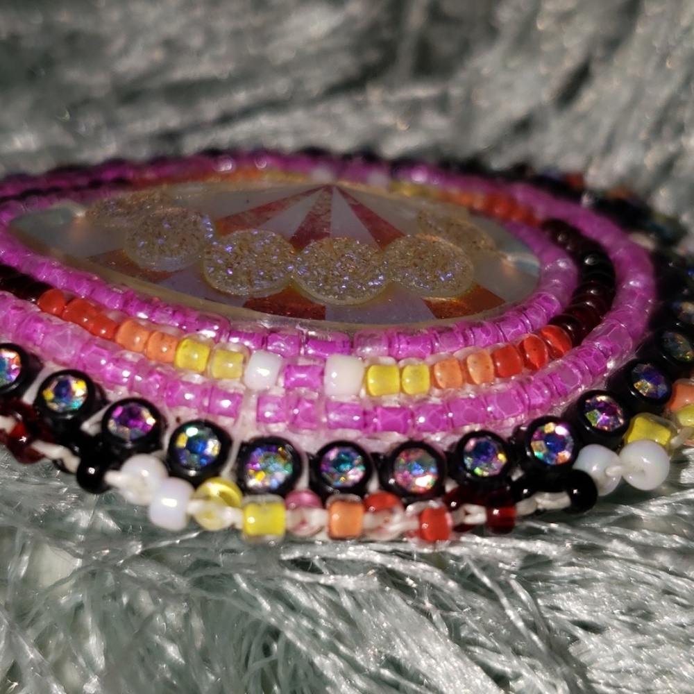 beaded earrings - Picture 4 of 5